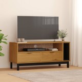 vidaXL Dulap TV &bdquo;FLAM&rdquo; 110x40x50 cm, lemn masiv de pin