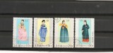 KOREA , DPR KOREA- 1977 , COSTUME POPULARE , SERIE STAMPILATA , COMPLETA, Stampilat