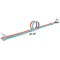 Set de joaca Hot Wheels Action, Double Loop Dash