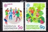 LIECHTENSTEIN 1989, EUROPA CEPT, serie neuzata, MNH