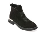 Ghete EPICA negre, 1474181, din piele intoarsa