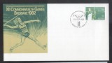 Australia 1982 Sport XII Commonwealth Games Brisbane FDC K.802