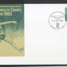 Australia 1982 Sport XII Commonwealth Games Brisbane FDC K.802