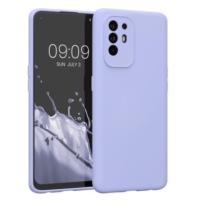 Husa Kwmobile pentru OPPO A94 5G, Silicon, Albastru, 58332.139 foto
