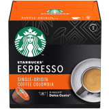 Capsule cafea Starbucks Single-Origin Colombia Espresso by Nescaf&eacute; Dolce Gusto, prajire medie, 12 capsule, 66g