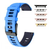 Cumpara ieftin Curea silicon, compatibila Apple Watch 9|8|7|6|5|4|3|2|1 Series, 41mm|40mm|38mm, Vista blue