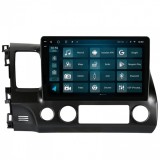 Navigatie 2K Honda Civic (2005-2012) 4GB RAM Android 13 Octacore Slot Sim 4G DSP GPS Wi-FI Carplay Android Auto USB Bluetooth Waze Touchscreen 10.36 I