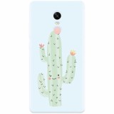 Husa silicon pentru Xiaomi Remdi Note 4X, Cactus