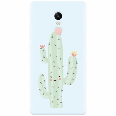 Husa silicon pentru Xiaomi Remdi Note 4X, Cactus foto
