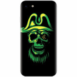 Husa silicon pentru Apple Iphone 5 / 5S / SE, Pirate Skull