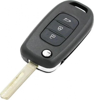 Carcasa Cheie Tip Briceag Techstar pentru Renault Kadjar, Captur, Megane, Clio, Koleos, Scenic, Laguna, Fluence - 3 Butoane foto