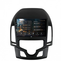Navigatie Hyundai I30 (2007-2012) Clima Automata 2GB RAM Android 13 GPS Wi-FI Carplay Android Auto USB Bluetooth Radio Waze Touchscreen 9 inch