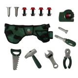 Cumpara ieftin Set Scule de Joaca cu Centura Port, Ruleta, Fierastrau, Cheie Reglabila, Cleste, Ciocan, Surubelnita, Scanduri, Cuie, Suruburi si Piulite, Unelte, pen