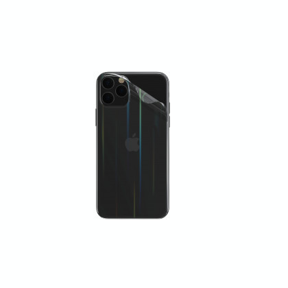 Folie Protectie Hydrogel Aurora (Back-Cover) Apple iPhone XR, Transparent Curcubeu