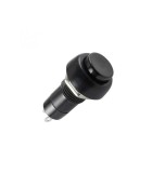 Comutator ON-OFF cu retinere 250V/3A 1 circuit negru incastrabil