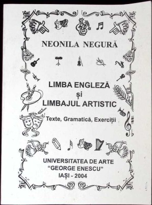 LIMBA ENGLEZA SI LIMBAJUL ARTISTIC-NEONILA NEGURA-259668 foto
