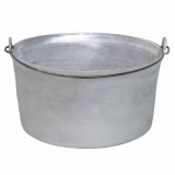 Ceaun tuci aluminiu alimentar, capacitate 25L, fund drept / EXT 8036_1