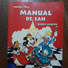Manual de sah - Disney-Karpov, Egmont, contine BD / R4P3S