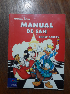 Manual de sah - Disney-Karpov, Egmont, contine BD / R4P3S foto