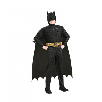 Costum cu muschi Batman The Dark Knight Trilogy pentru baiat 98 cm 3 ani foto