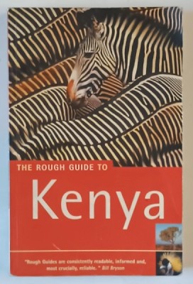 THE ROUGH GUIDE TO KENYA , by RICHARD TRILLO , 2002 , PREZINTA URME DE UZURA SI DE INDOIRE foto