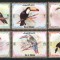 Ras al Khaima 1972 Mi 920/25 MNH - Tucani, pasari