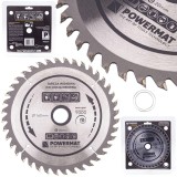 Lama, disc circular vidia pentru lemn 160 x 20 mm, 40 dinti, Powermat