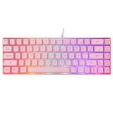 Tastatura gaming White Shark Ronin, Iluminare LED, Roz
