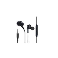 Casti Audio pentru AKG Samsung S10, S10+, S9, S9+, S8, S8+, Jack, microfon, volum control, Negru