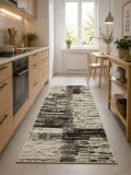 Cumpara ieftin Covor Bucatarie Tip Iuta 200 x 300 cm Gri Antialergic Polipropilena Model Natura OEKO-TEX