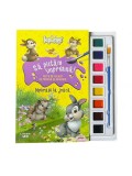 Cumpara ieftin Disney. Iepurasi. Sa pictam impreuna! Iepurasii la joaca. Carte de colorat cu pensula si acuarele