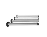 Picioare Masa Crom Lucios, Metalice, Reglabile, H=710mm - Set 4 Bucati - Prindere Blat
