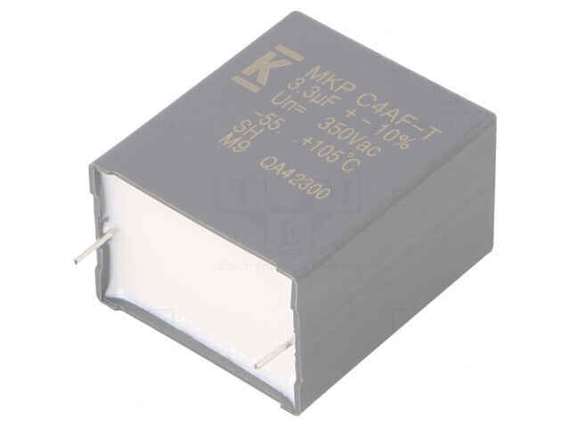 Condensator Polipropilenă DC-Link 3,3uF 3m&Omega; THT &plusmn;10%