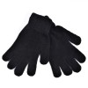 Mănuși Dama Magic Negre One Size, Elasticitate Superioară, Acril Poliester Elastan, Accesorii Iarnă Elegante
