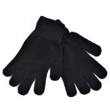 Mănuși Dama Magic Negre One Size, Elasticitate Excelentă, Acril Poliester Elastan, Accesorii Iarnă Elegante