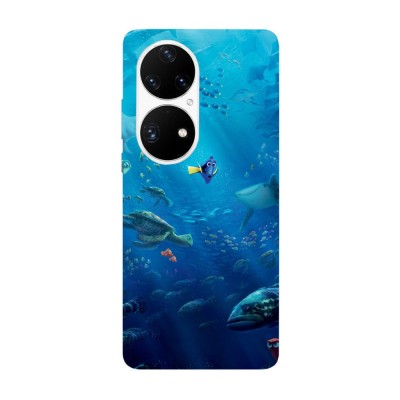 Husa compatibila cu Huawei P40 model Finding Nemo, Silicon, TPU, Viceversa foto