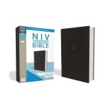 NIV, Value Thinline Bible, Imitation Leather, Gray/Black