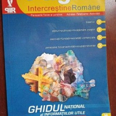 Pagini intercrestine romane. Ghidul national al informatiilor utile