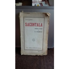 SACONTALA - TRADUCERE DE GEORGE COSBUC