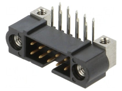 Conector PCB-cablu/PCB soclu tată PIN: 10 Datamate J-Tek THT - Conector PCB-cablu PIN 10 Datamate J-Tek THT foto