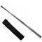 Baston telescopic din otel, argintiu, 77 cm, 4 sectiuni