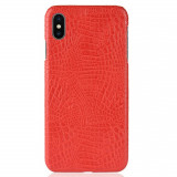 Cumpara ieftin Husa iPhone XS Max 6.5&#039;&#039; Crocodile Texture Rosie, Tvc-Mall