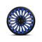SET CAPACE ROTI 16` ALBASTRU-NEGRU CU INEL NEGRU SOHO 96909