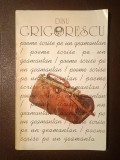 Dinu Grigorescu (dedicație/ autograf) - Poeme scrise pe geamantan (1995)