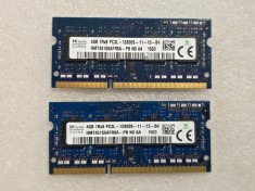 Kit memorie RAM Hynix 8GB (2 x 4GB) PC3-12800 DDR3L 1600MHz 1.35V