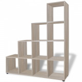 Biblioteca in trepte / Raft de expunere 142 cm Stejar