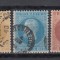 ROMANIA 1872 LP 38 REGELE CAROL I EMISIUNEA PARIS SERIE STAMPILATA