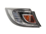 Stop spate lampa Mazda 6 (Gh), 11.2007-10.2009, Hatchback, Sedan, partea Stanga, exterior; LED+W21W; cromat; fara soclu bec ; Omologare: ECE, DEPO