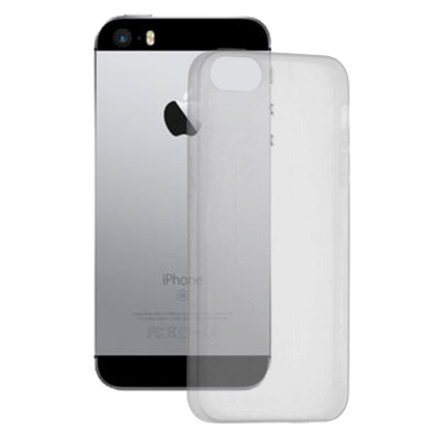 Husa pentru iPhone 5 / 5s / SE, Techsuit Clear Silicone, Transparenta foto