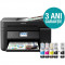 Multifunctionala Epson L6190, Inkjet, CISS, Color, Format A4, Duplex, Retea, Wi-Fi, Fax